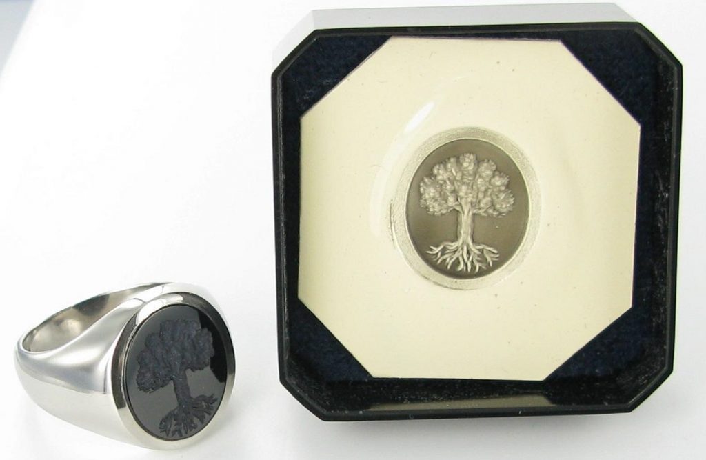 Christmas Signet Ring