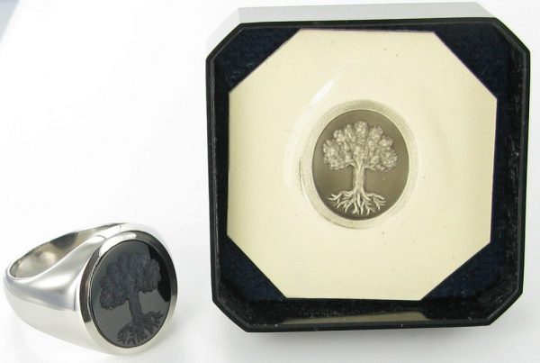 Christmas Signet Ring