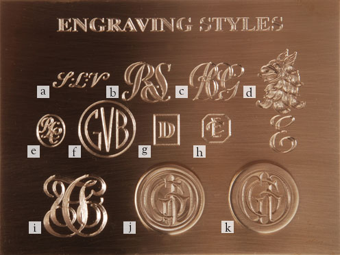 Monogram Engraving