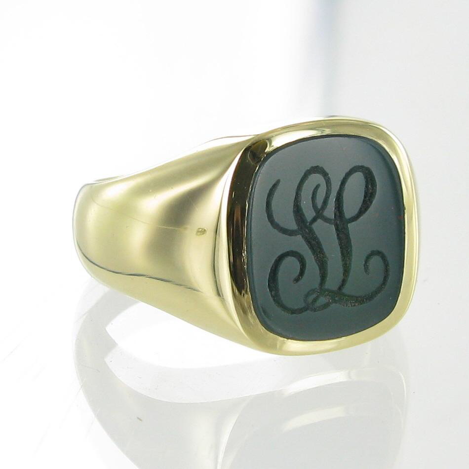 Gemstone Signet Ring