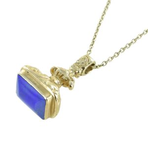 Lapis Lazuli Seal Pendant